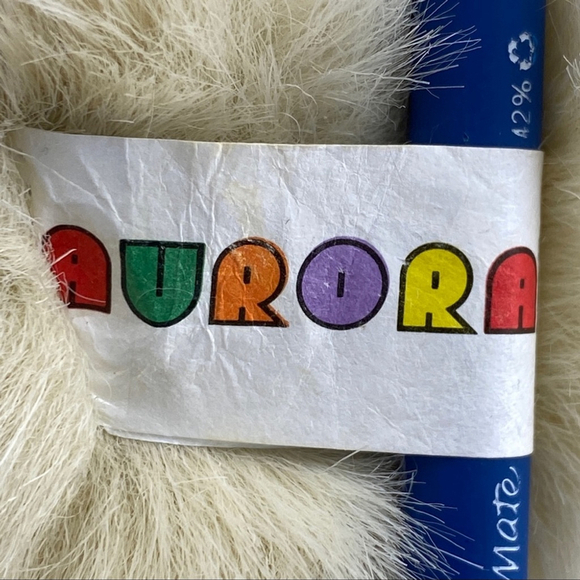 Aurora Bunny Rabbit and Baby Vintage Plush 1989 Solid Stuffed Teddy Bear Soft - Picture 12 of 14